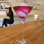 Colourchange cocktail glass